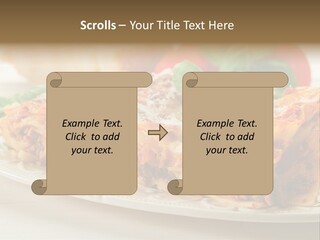 Tasty Homemade Meat PowerPoint Template