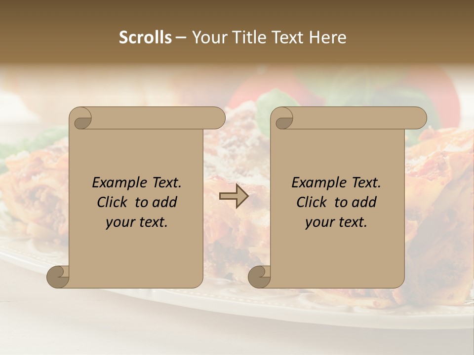 Tasty Homemade Meat PowerPoint Template