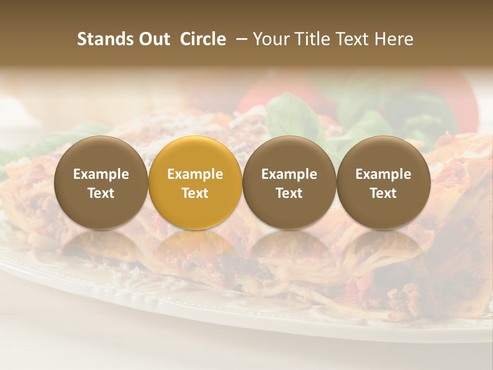 Tasty Homemade Meat PowerPoint Template