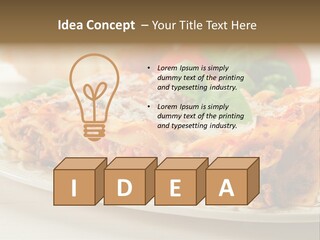 Tasty Homemade Meat PowerPoint Template