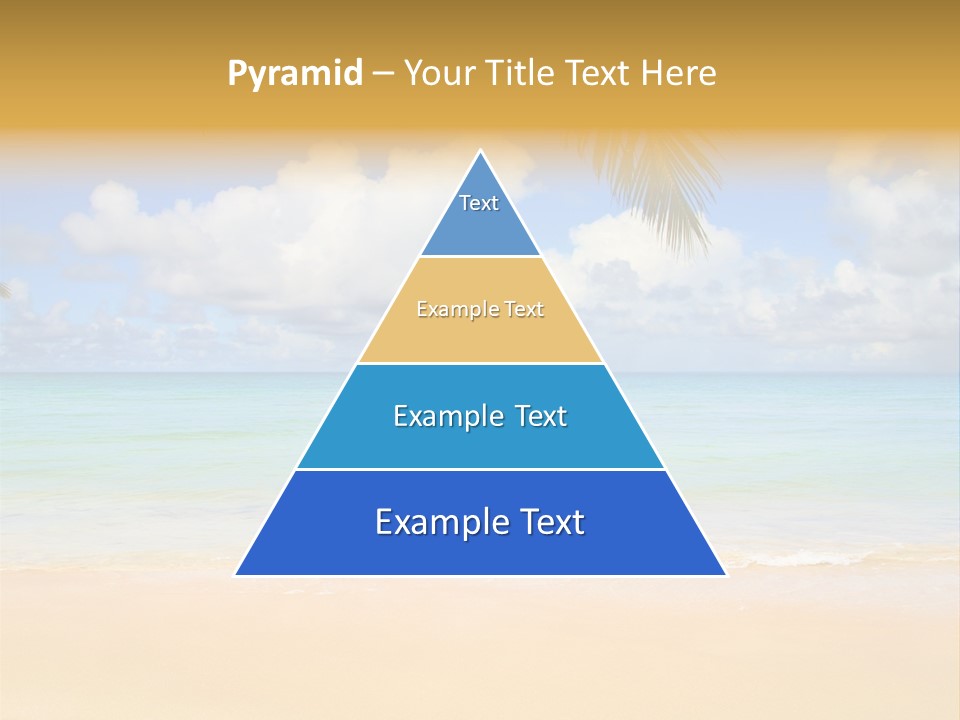 Coconut Natural Island PowerPoint Template