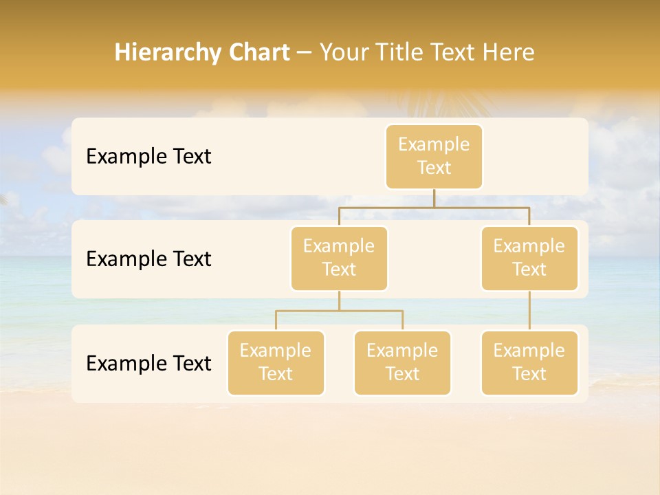 Coconut Natural Island PowerPoint Template