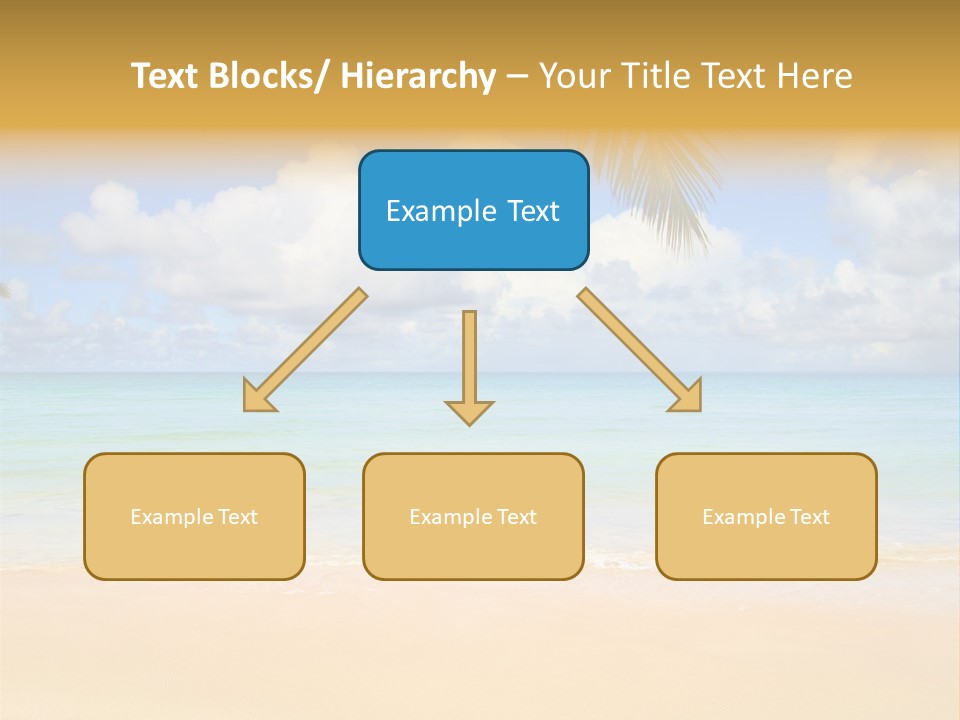 Coconut Natural Island PowerPoint Template
