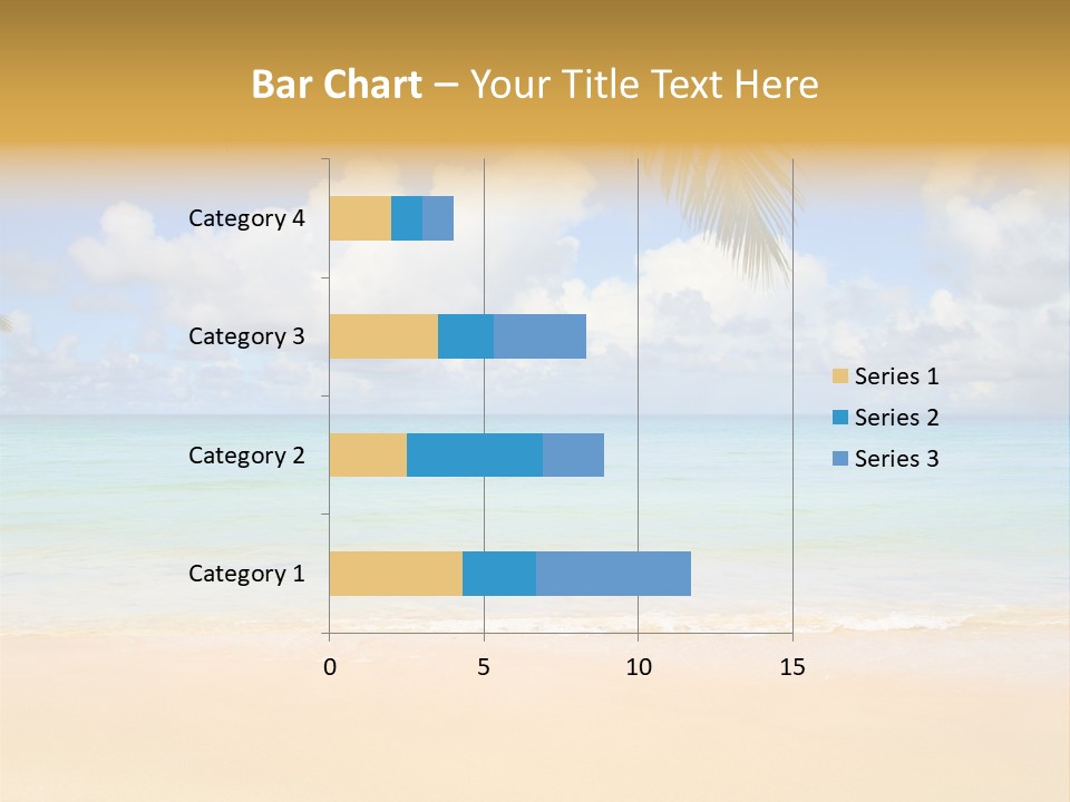 Coconut Natural Island PowerPoint Template