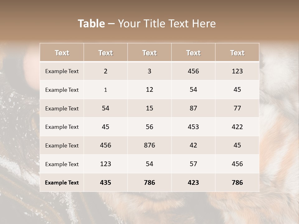 Glamour Posing Coat PowerPoint Template