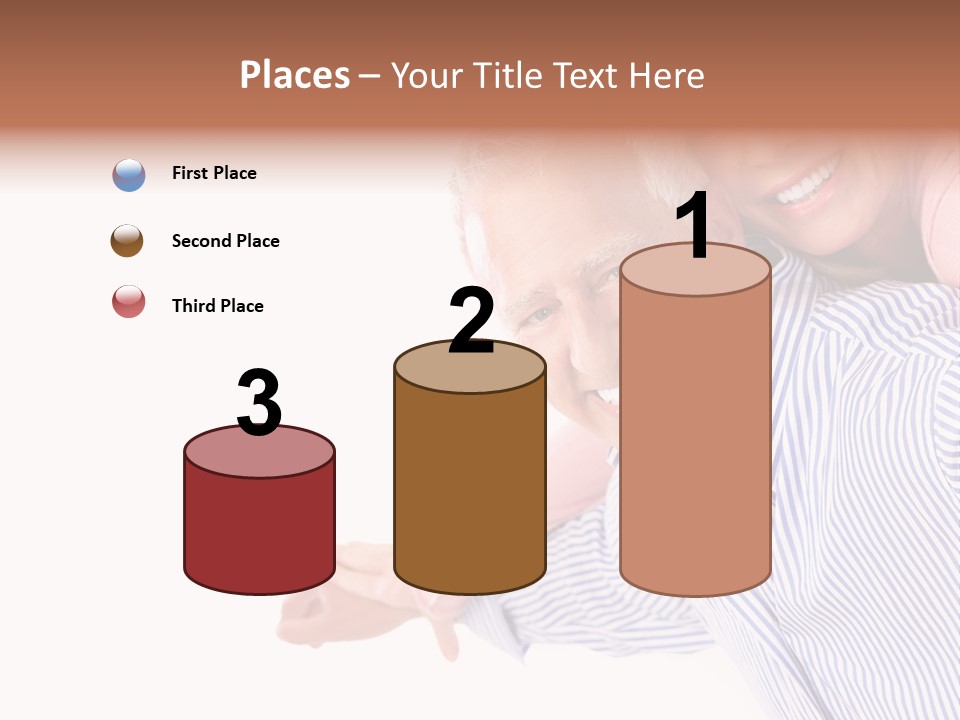 Adult Mature Couple PowerPoint Template