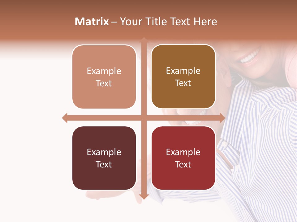 Adult Mature Couple PowerPoint Template