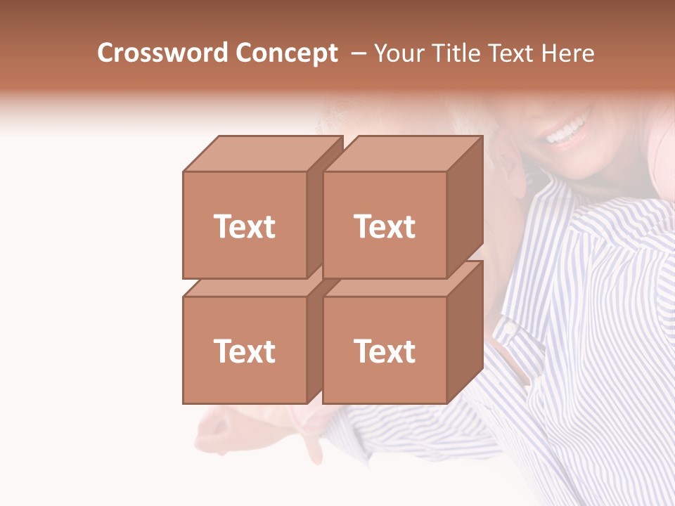 Adult Mature Couple PowerPoint Template