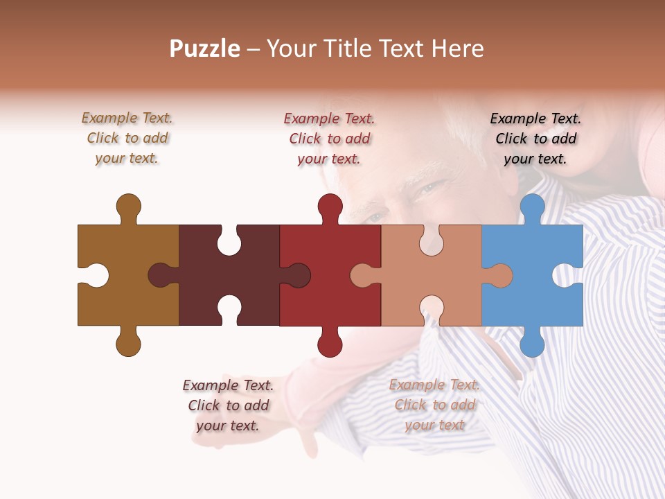 Adult Mature Couple PowerPoint Template