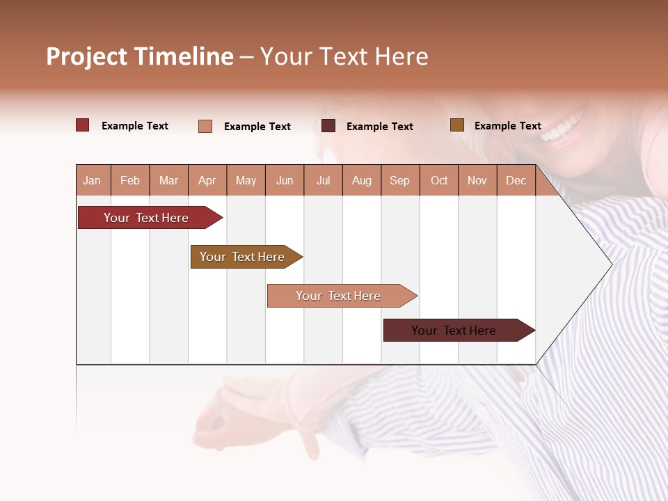 Adult Mature Couple PowerPoint Template