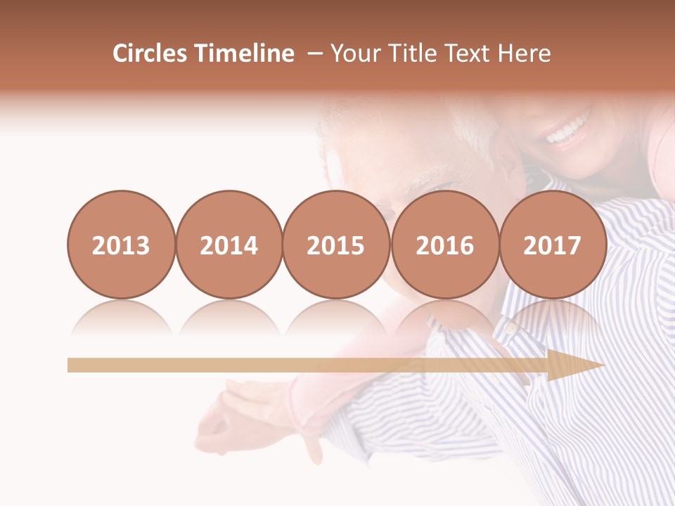 Adult Mature Couple PowerPoint Template