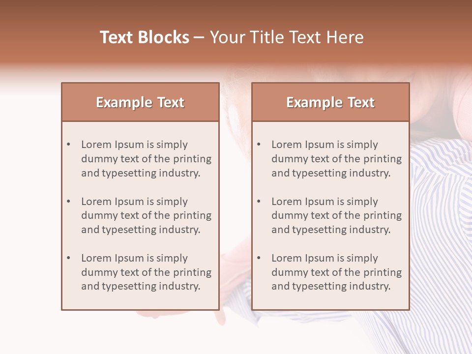 Adult Mature Couple PowerPoint Template