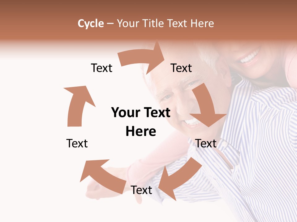 Adult Mature Couple PowerPoint Template