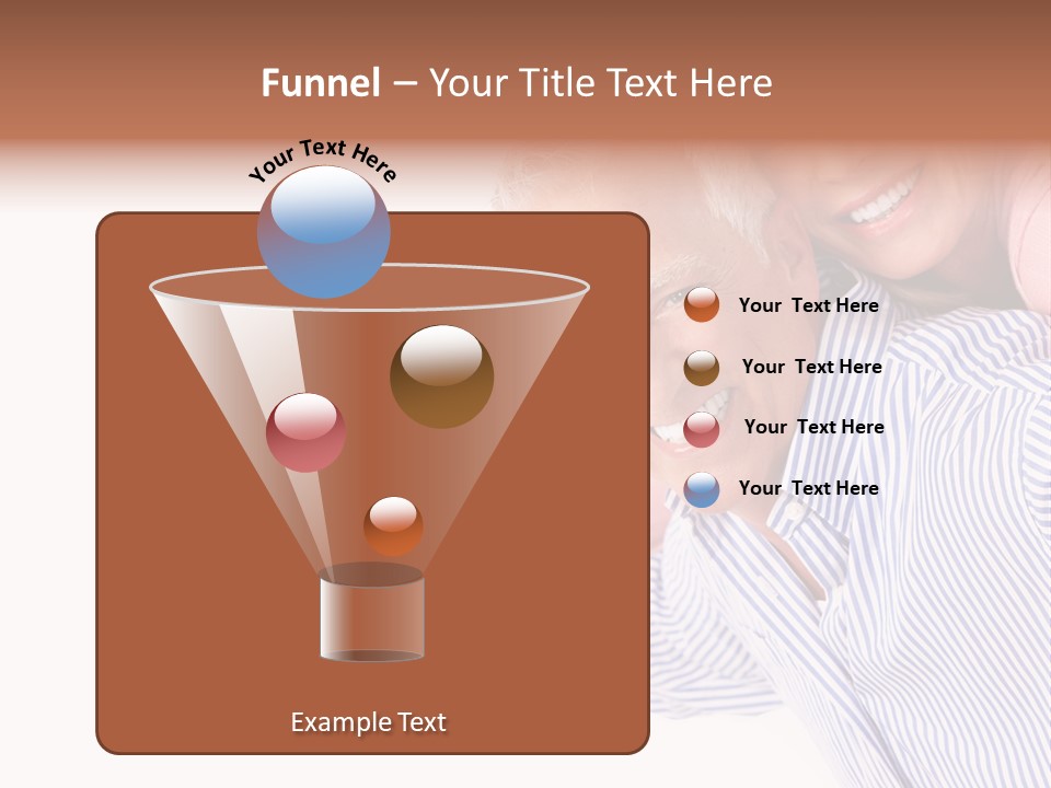 Adult Mature Couple PowerPoint Template