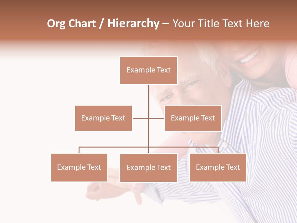 Adult Mature Couple PowerPoint Template
