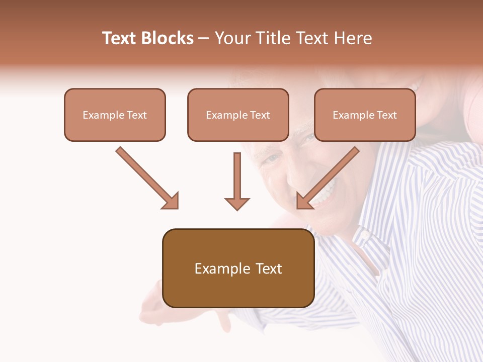 Adult Mature Couple PowerPoint Template