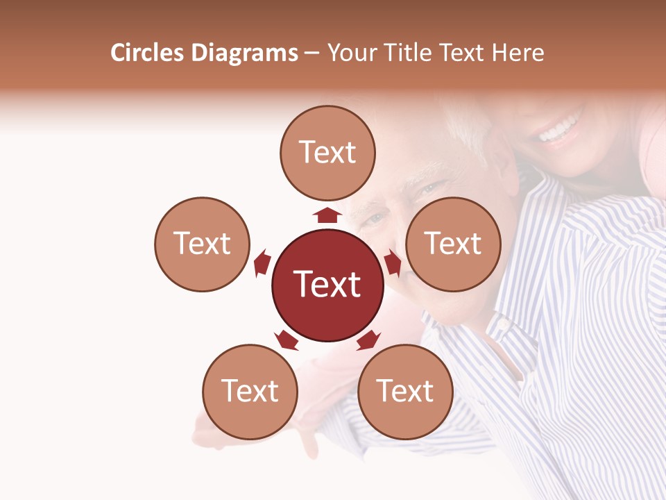 Adult Mature Couple PowerPoint Template