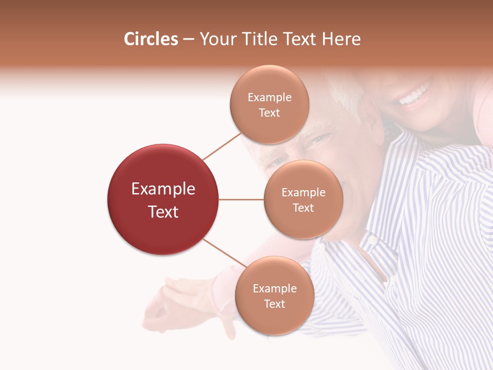 Adult Mature Couple PowerPoint Template