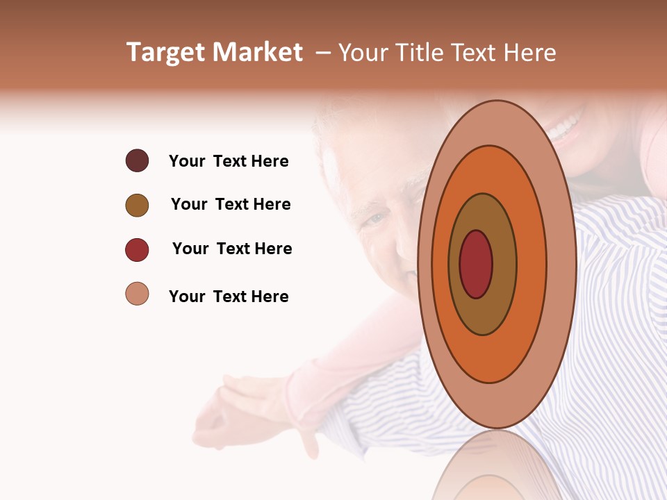 Adult Mature Couple PowerPoint Template