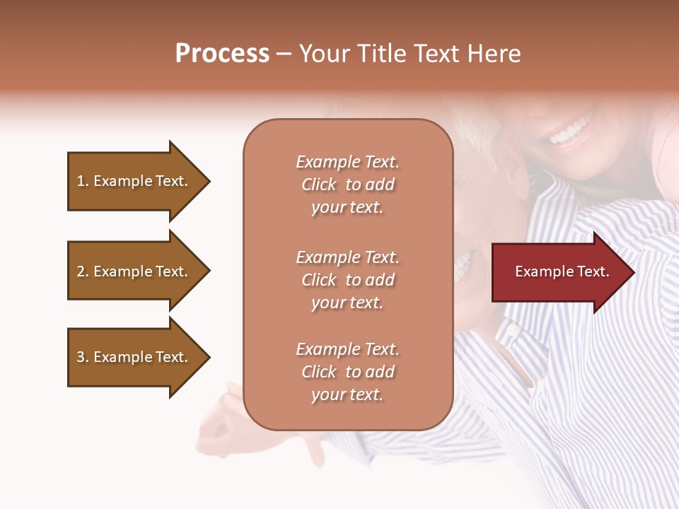 Adult Mature Couple PowerPoint Template
