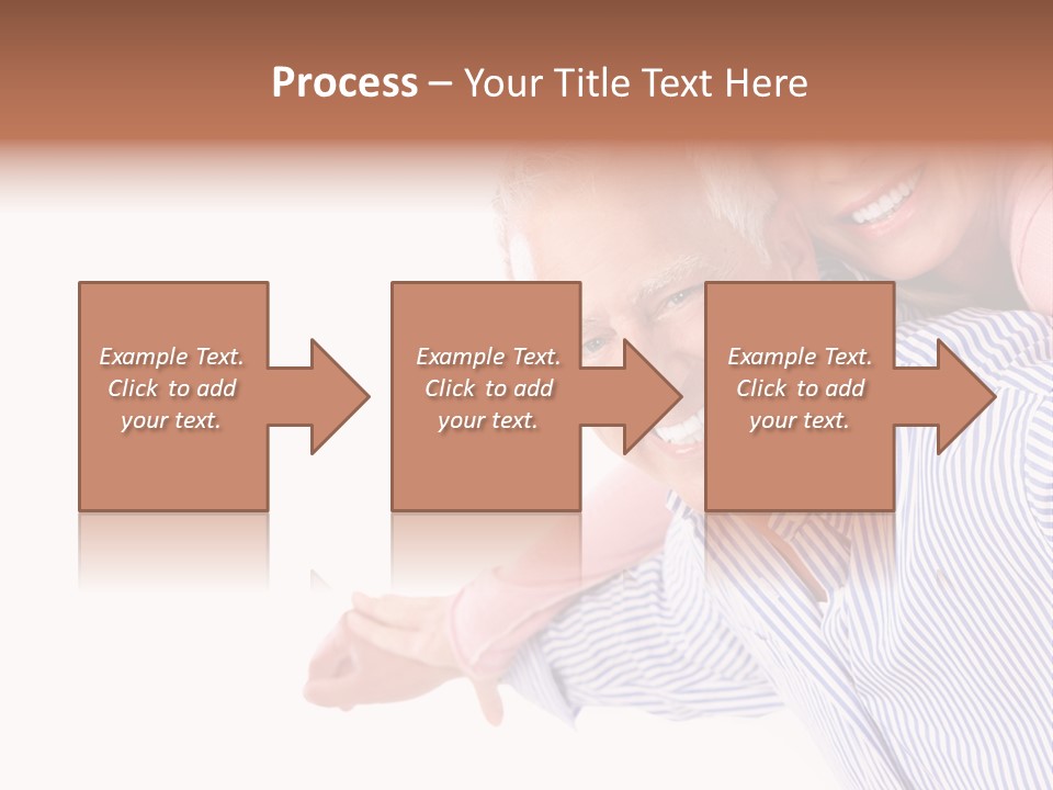 Adult Mature Couple PowerPoint Template
