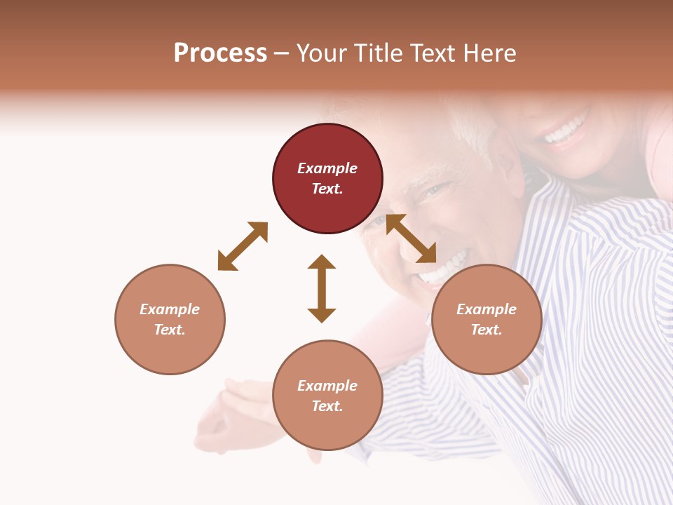 Adult Mature Couple PowerPoint Template