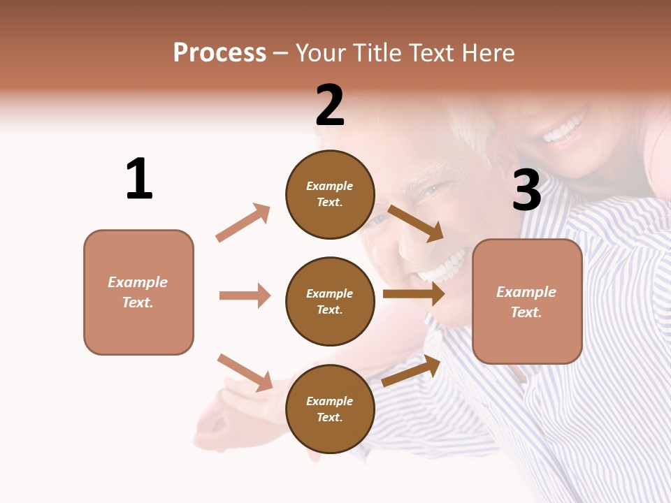Adult Mature Couple PowerPoint Template