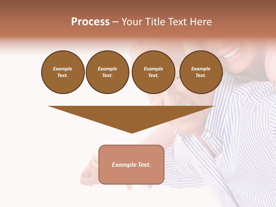 Adult Mature Couple PowerPoint Template