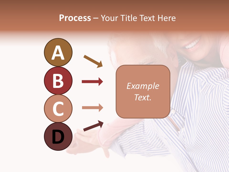 Adult Mature Couple PowerPoint Template