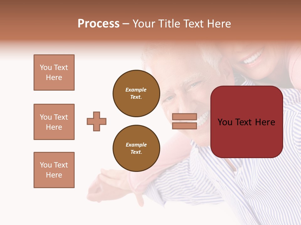 Adult Mature Couple PowerPoint Template