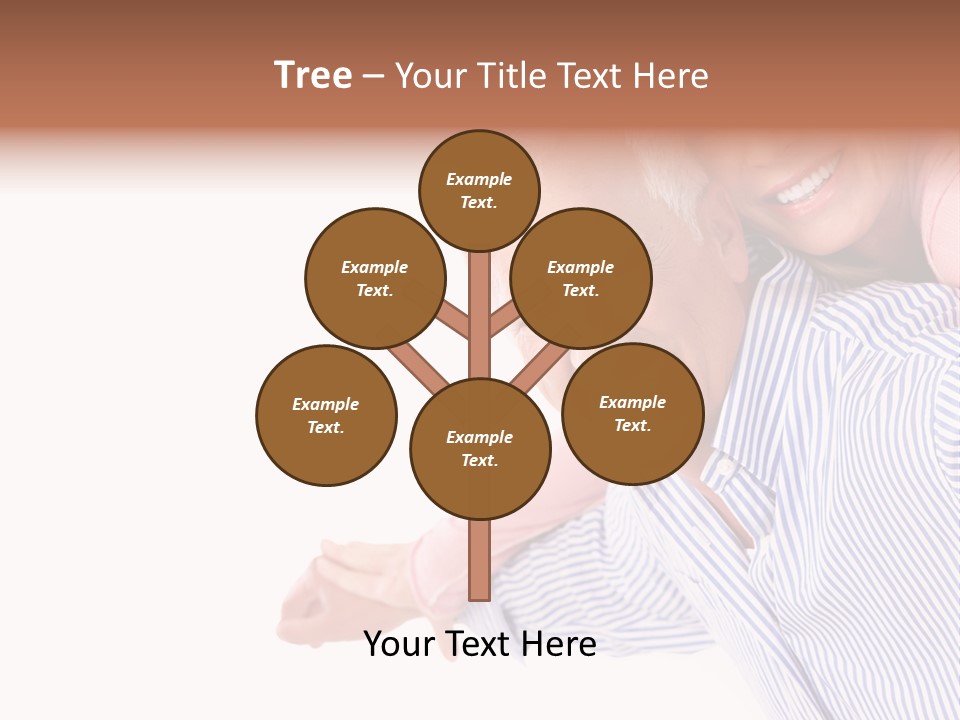 Adult Mature Couple PowerPoint Template