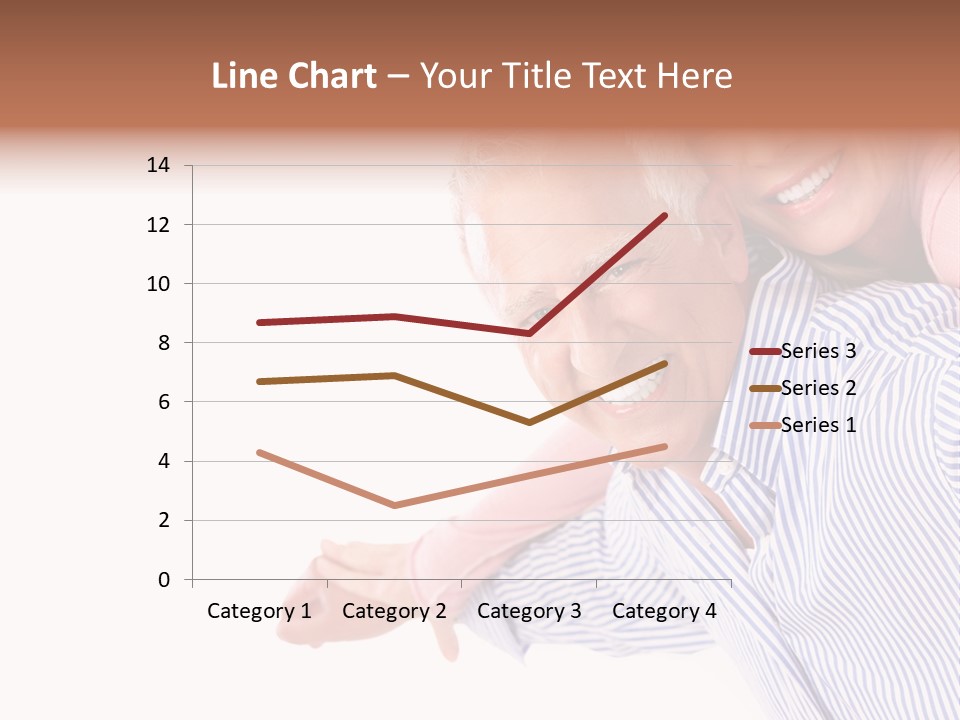 Adult Mature Couple PowerPoint Template