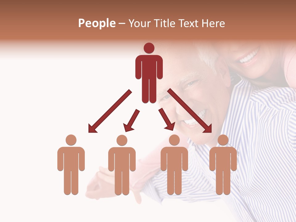 Adult Mature Couple PowerPoint Template