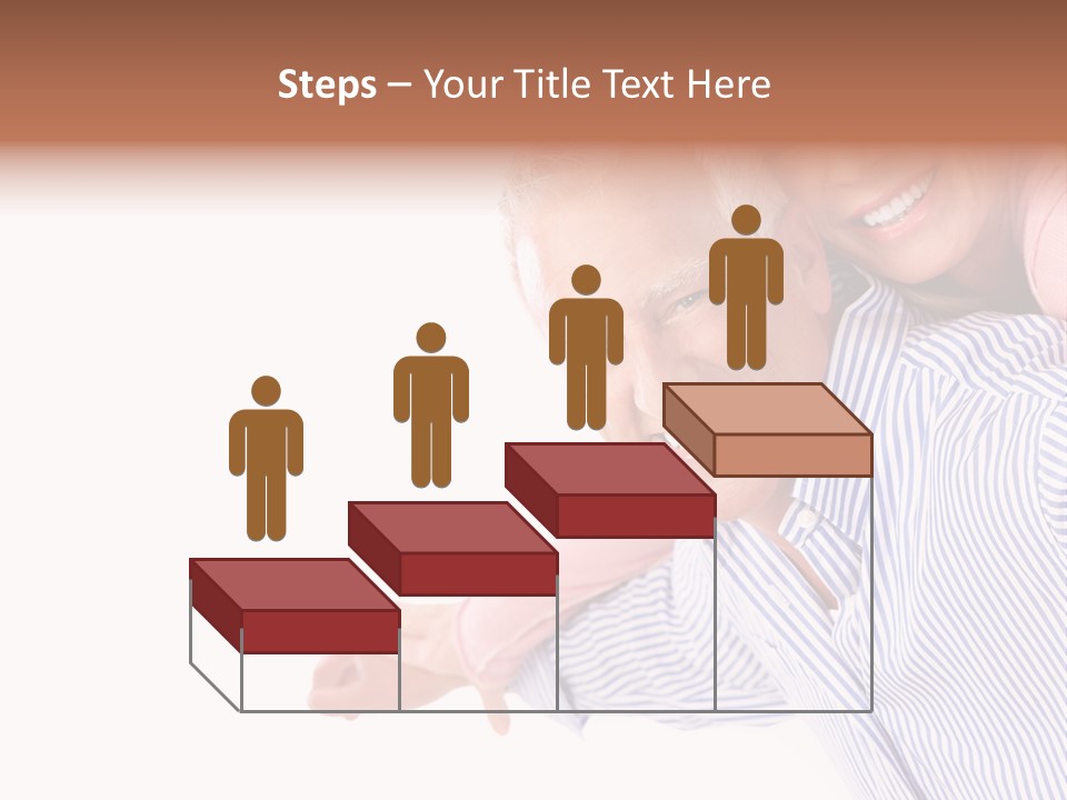 Adult Mature Couple PowerPoint Template