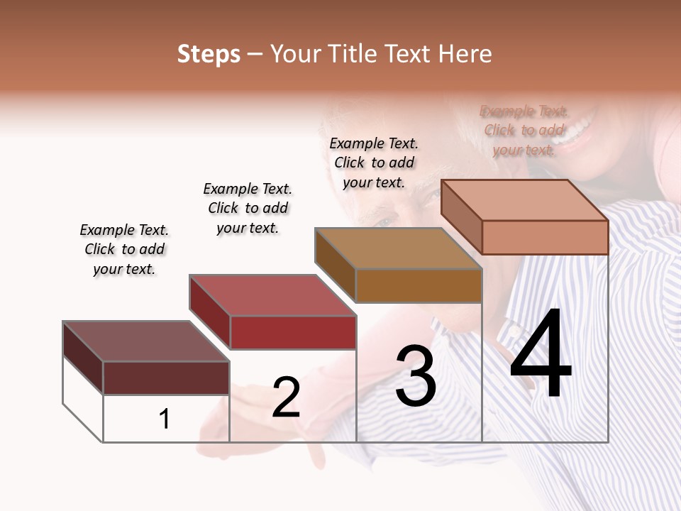 Adult Mature Couple PowerPoint Template