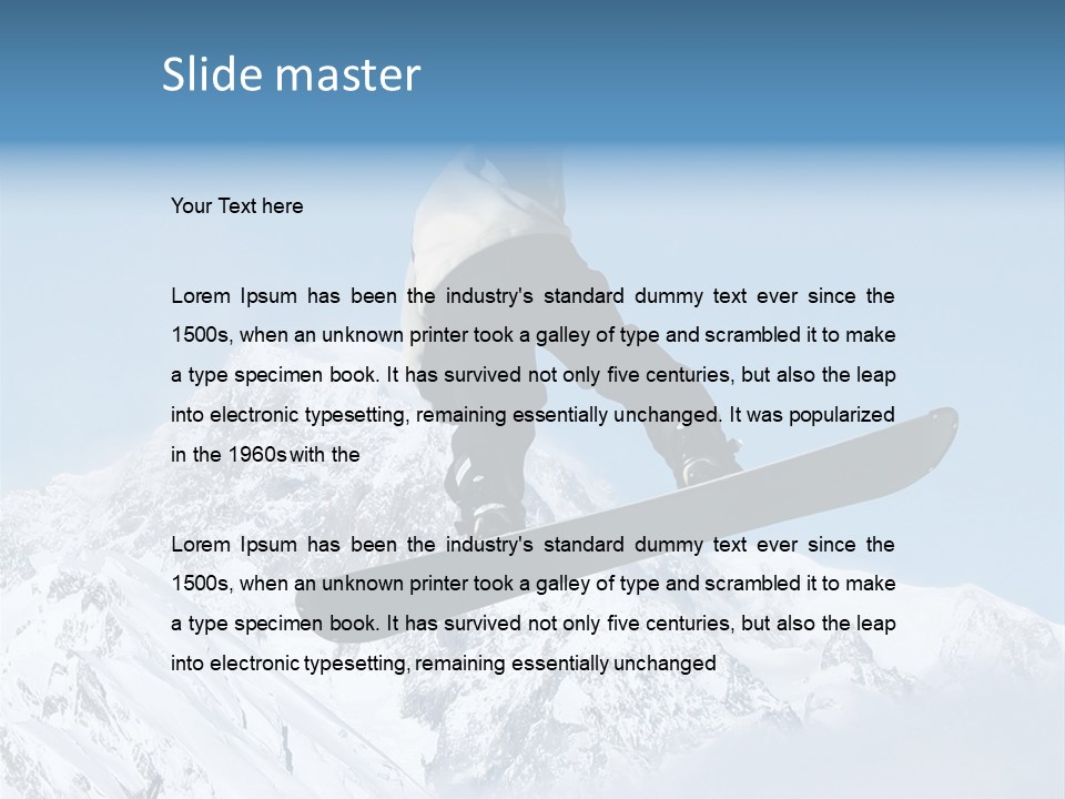 Freestyle Season New PowerPoint Template