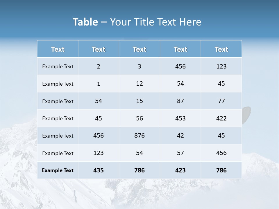 Freestyle Season New PowerPoint Template