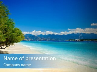 Untouched Relaxation Eden PowerPoint Template