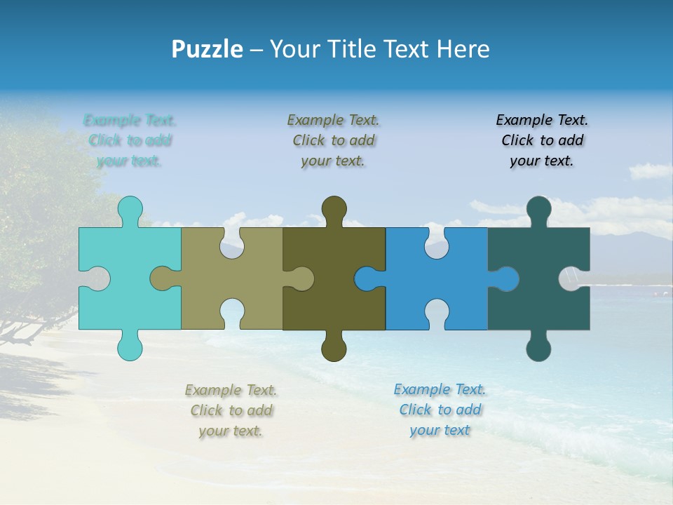 Untouched Relaxation Eden PowerPoint Template