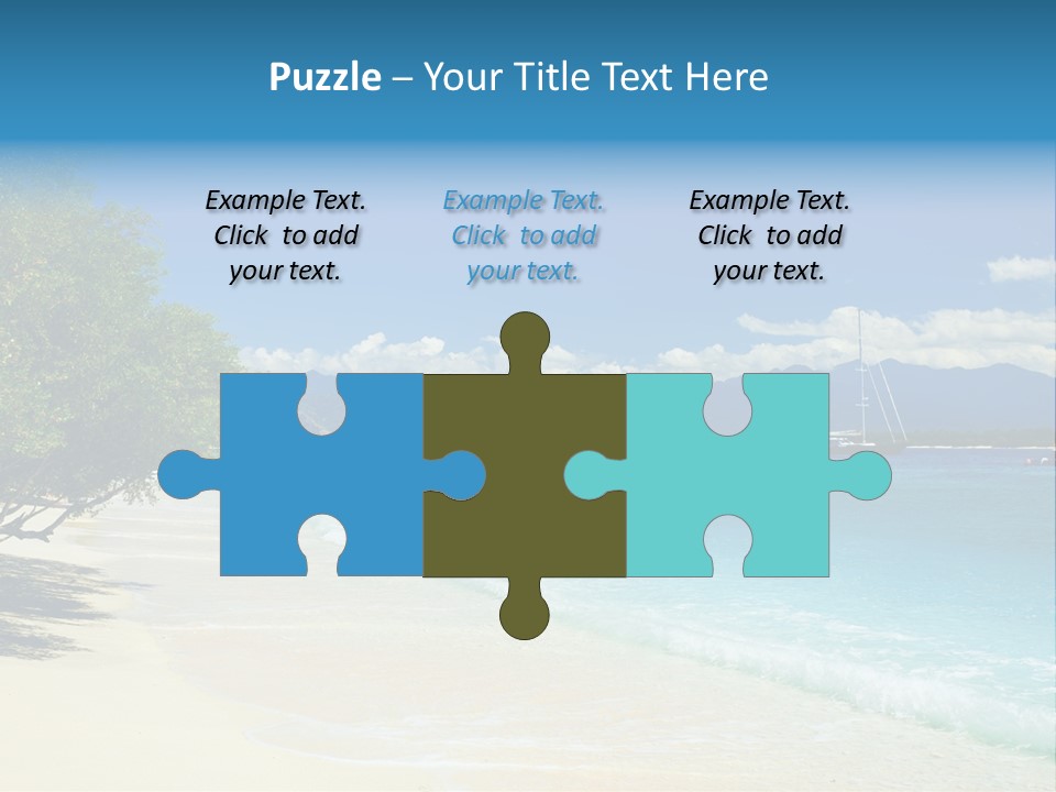 Untouched Relaxation Eden PowerPoint Template