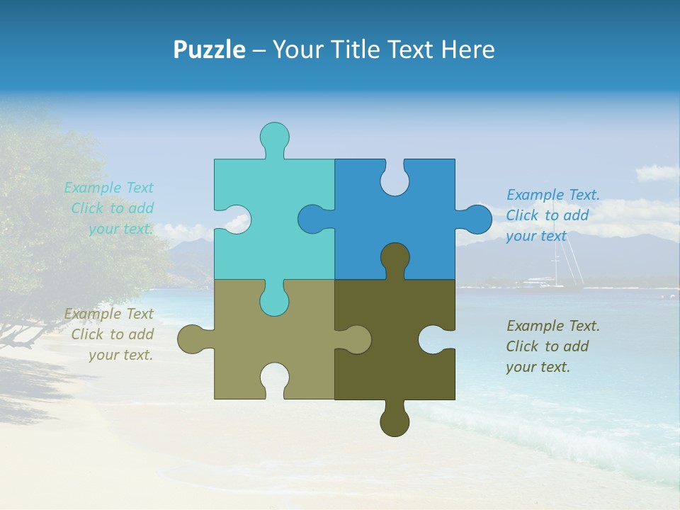 Untouched Relaxation Eden PowerPoint Template