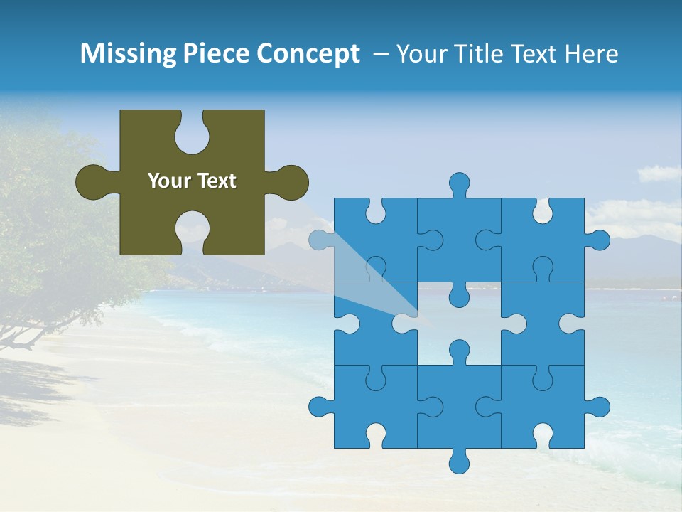 Untouched Relaxation Eden PowerPoint Template