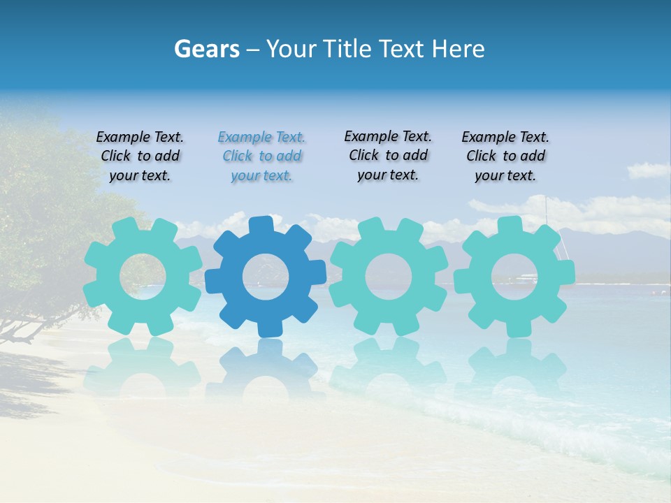 Untouched Relaxation Eden PowerPoint Template