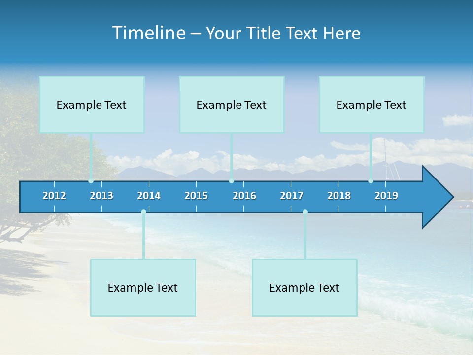 Untouched Relaxation Eden PowerPoint Template
