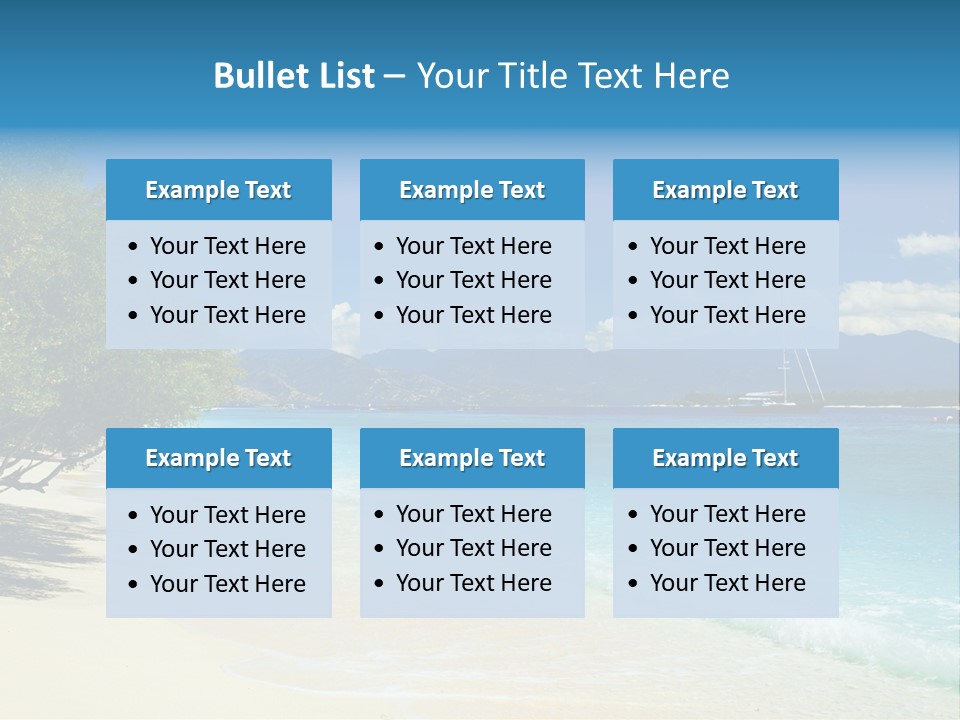 Untouched Relaxation Eden PowerPoint Template
