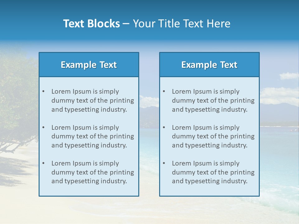 Untouched Relaxation Eden PowerPoint Template