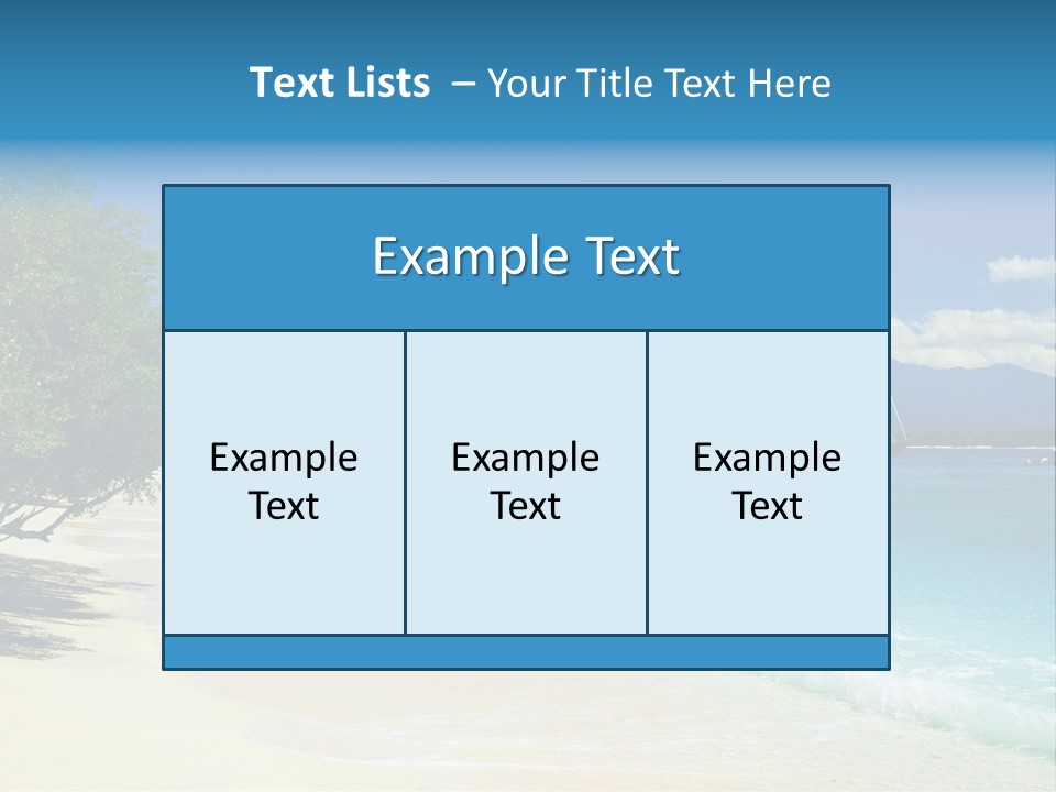 Untouched Relaxation Eden PowerPoint Template