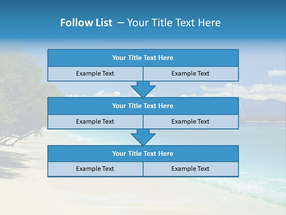 Untouched Relaxation Eden PowerPoint Template
