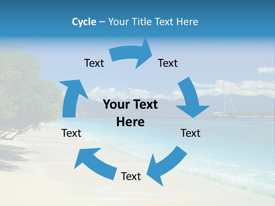 Untouched Relaxation Eden PowerPoint Template