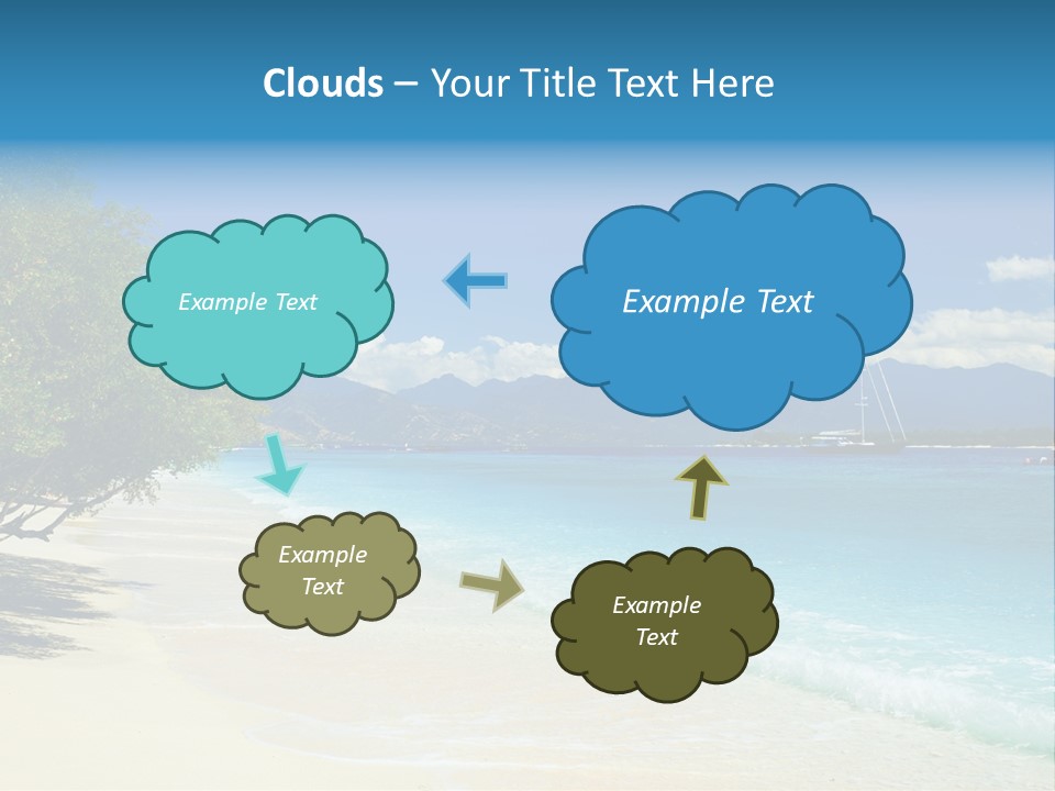 Untouched Relaxation Eden PowerPoint Template